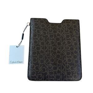 Calvin Klein Signature Logo Tablet Sleeve Case 8.5" x 10” NWT